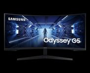 Gamingskärm 34" Samsung Odyssey G5 (välvd)