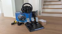 Thrustmaster T300 RS med T3PM pedaler - Bra skick!