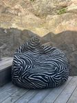 Saccosäck Italpouf zebra