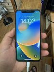 iPhone X 64GB 83% batteri bra skick