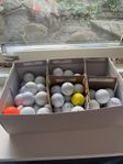 begagnade golfbollar 5 kr st