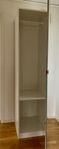 PAX / VIKEDAL Garderobskomb, vit/spegelglas, 50x60x201 cm