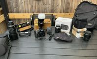 Nikon fotoutrustning