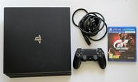 Playstation 4 (PS4) PRO 1 TB Black + Box + Gran Turismo