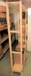 Ivar bokhylla gavlar IKEA 4 st 30x179 + 11 st 50x179