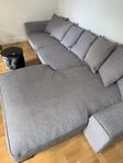 Soffa med divan Burhéns