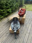 Cybex Babyskydd  inkl isofix bilbas T
