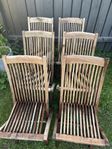 Teakstolar 6 st från Royal teak