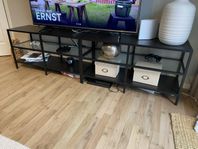 2 st vittsjö tv bänk 