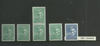 1963 års frimärken (F542 - F554) postfriska