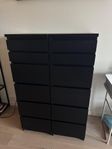 Ikea MALM hög byrå 2 st