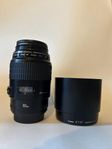Canon EF 100mm f/2.8 USM Macro, Skarpt, tyst & proffsklass