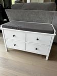 Hallbyrå/ sittbänk med förvaring