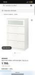 BRIMNES byrå vit ikea