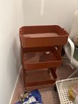 Ikea råskog rullbart rostbrun
