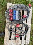 Elcentral byggcentral  16 amp trefas motorkabel  2st