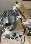 KitchenAid Artisan Köksmaskin 4,8 L Creme OBS! Behöver lag