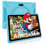 Barnvänlig 10-tums Android 14 surfplatta – aendast 5 mån