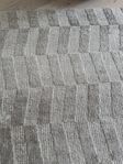Viskosmatta CHEVRON ALUMINIUM 250x350 cm, Classic Collection