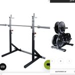 Master Fitness skivstångsställ och viktställ för viktst
