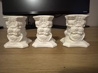 Ljusstakar, Servetthållare, servettringar i keramik