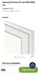 Samsung The Frame 43" ram (2021-2024, vit)