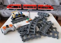 LEGO City 7938 Passagerartåg – Komplett med Fjärrkontrol