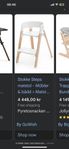 Stokke steps med baby sits vit/mörkbrun