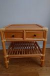Dux nattduksbord/ sängbord Bambu modern vintage 
