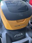 Batteridriven Stiga gräsklippare