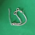 Mode nummer 8 hjärta combo armband