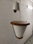taklampa retro teak 
