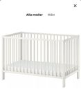 Spjälsäng Gulliver IKEA inkl madrass