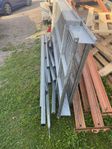 rullstolsramp handikapp ramp 5.20x90cm komplet räcken ben m