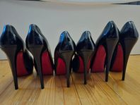 3 Genuine Pairs of Christian Louboutins Size 42 EU