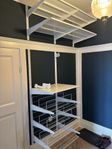 Ikea hyllsystem Algot bortskänkes 