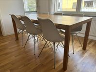 Matbord och 6st stolar