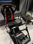 Sparco thrustmaster ratt och pedaler. Simulator 