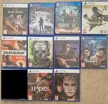 Kom med bud! Diverse PS4 och PS5 spel
