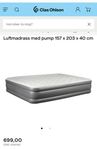 Luftmadrass från Clas Ohlson 
