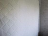 Säljer ny bäddmadrass 210×210. Medium/fast helmadrass. Ny