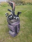 Vänster Cobra King LTD + F6 set (3–PW + hybrid, Driver, B