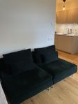 IKEA Söderhamn 3-sits soffa Tallmyra mörkgrön+ extra klä