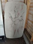 Bordsskiva i marmor look. 130 x 75 cm.