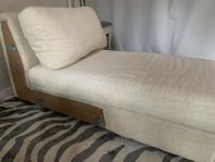 Soffdel schäslong fåtölj