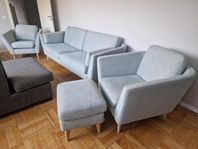 SITS "Mynta" soffgrupp i nyskick Fri leverans