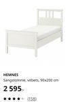 hemnes säng