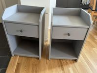2 st sängbord/nattduksbord