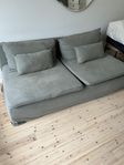Ikea Söderhamn 3-sitssoffa med Bemz-klädsel