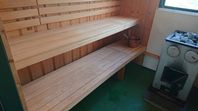 Ska du bygga bastu - GRATIS. Kamin från Narvi!